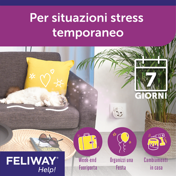 Feliway Help! 3 Ricariche da 7 Giorni