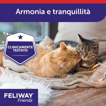 Feliway Friends Starter Kit - Diffusore più Ricarica